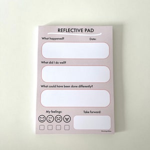 A5 Reflection Notepad