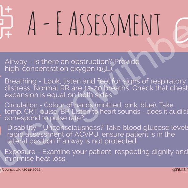 Nursing Flashcards Etsy