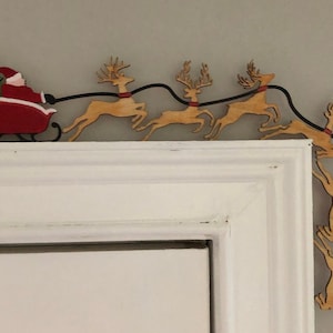 Santa Holiday door corners