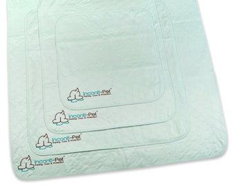 Inconti-Pet | Washable Puppy Training Pad | Made to NHS Standard | Quick Dry | Leakproof | Odour Controlling | Super Absorbent | Re-Usable