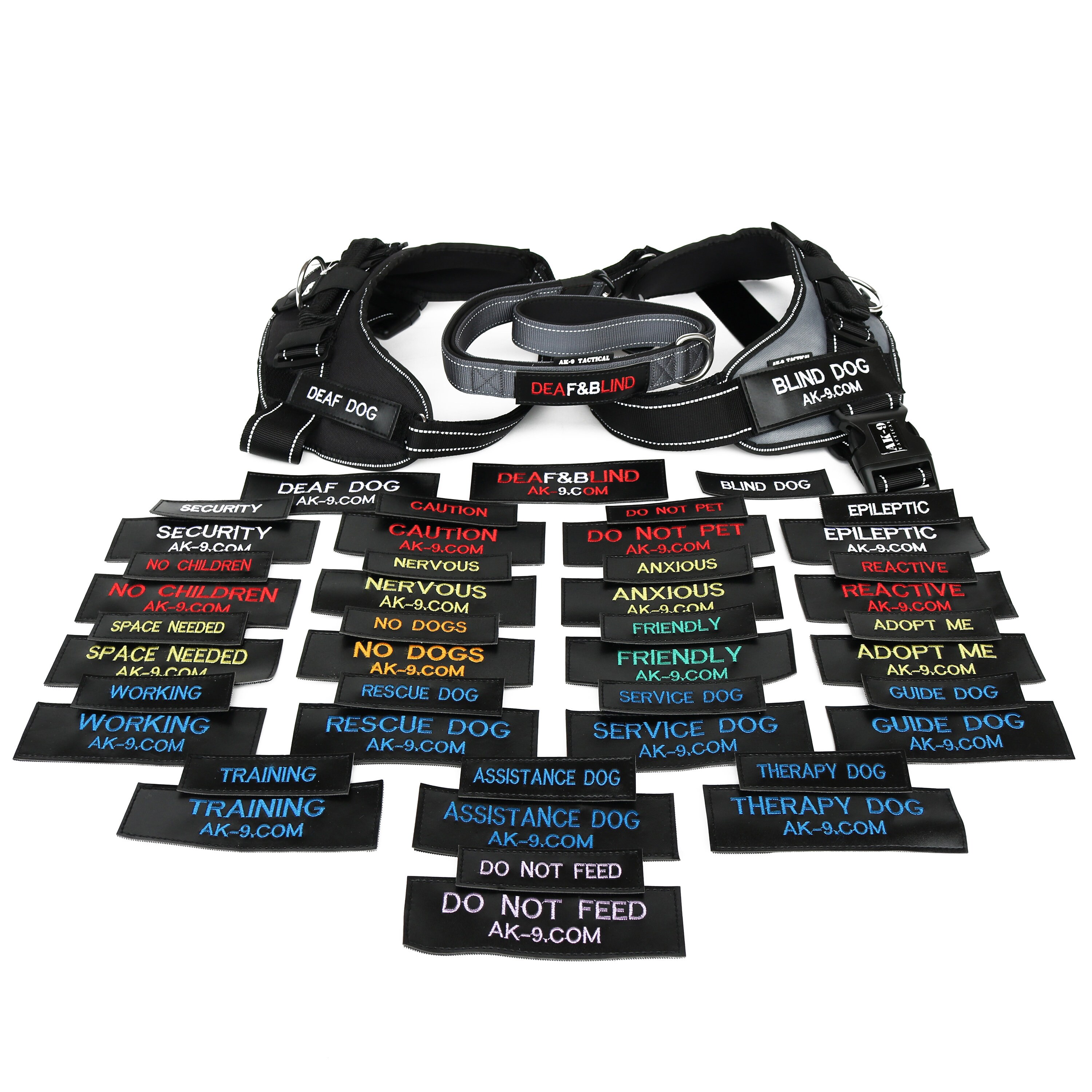 Military service top dog patches