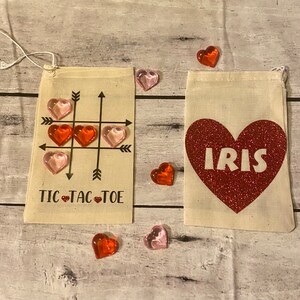 Personalized Valentine tic tac toe