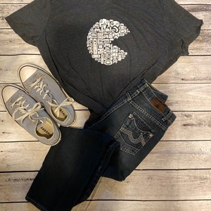 PAC-Man graphic tee