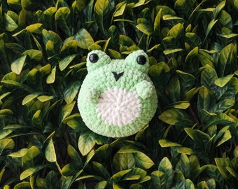 Crochet Plushie Frog Handmade Crochet Toy Gift Handmade Soft Toy Gift