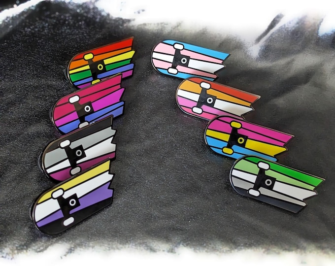 Pride Skateboarding Pins