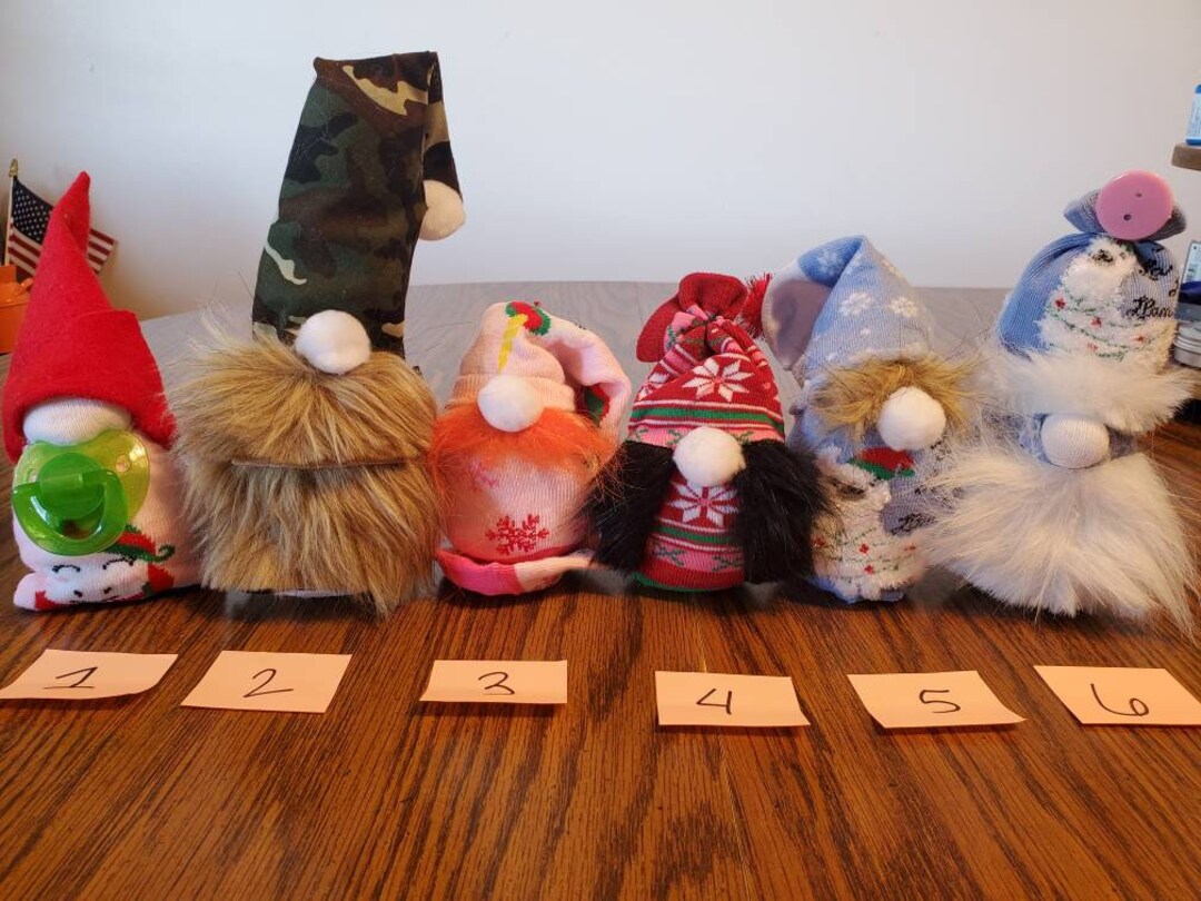 Mini Gnome Baby Gnomes Sock Gnomes Tiny Gnomes Handmade Gnomes Gnomes