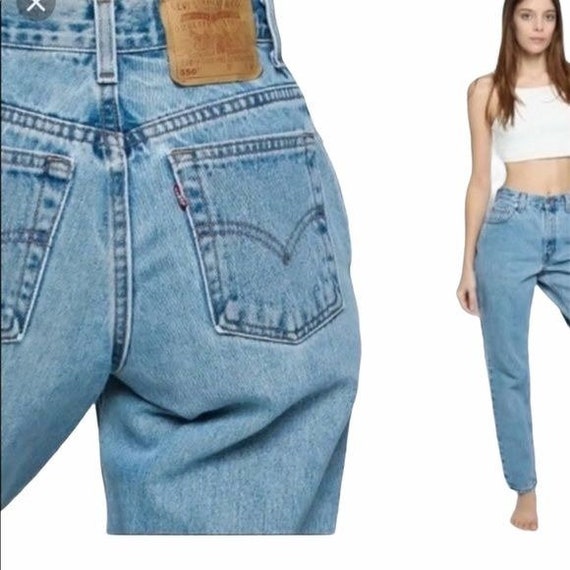 Vintage Levis 550 Mis M Y2K Mom Jeans - Etsy