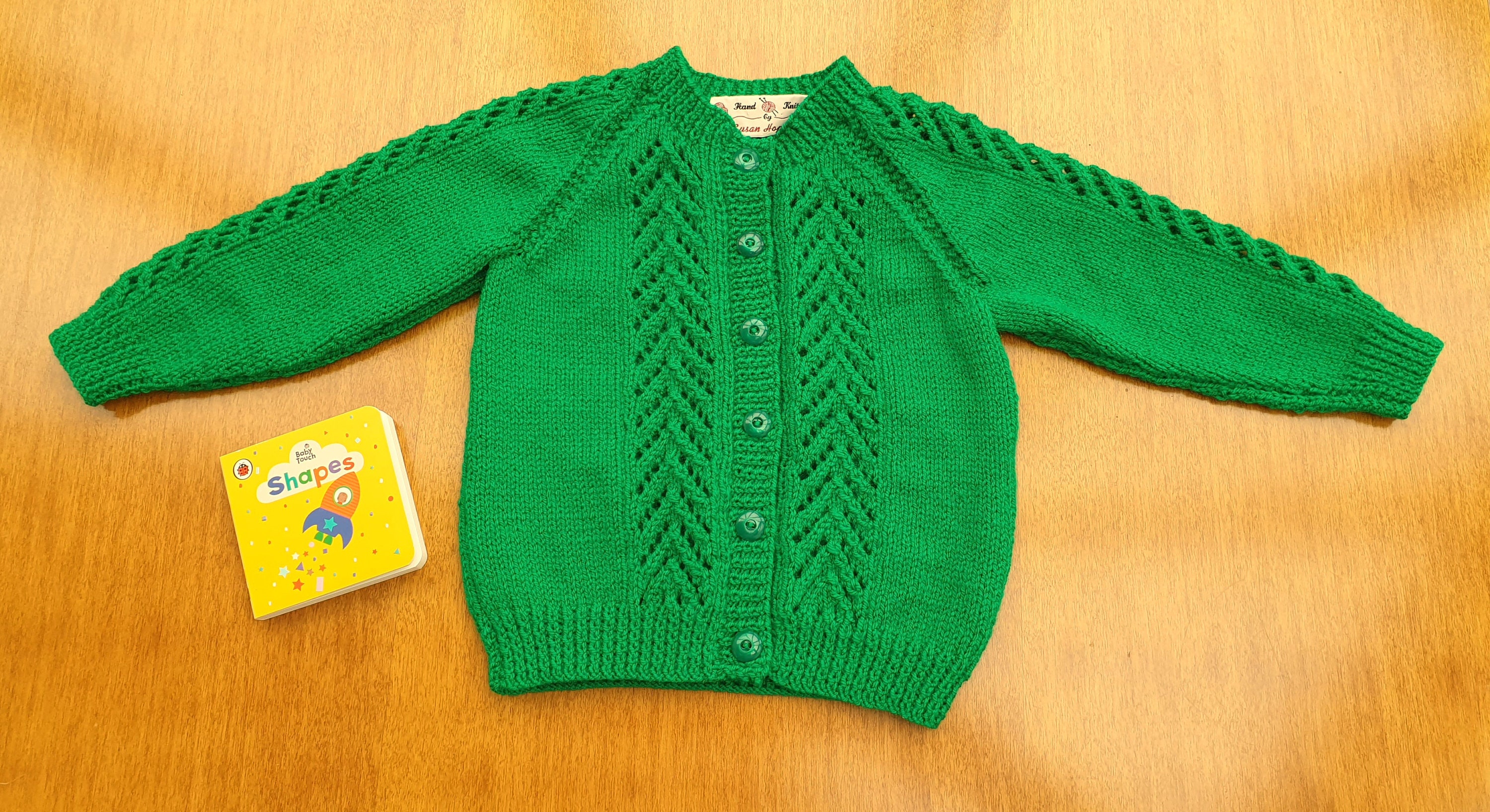 Knit Baby Cardigan - Etsy UK