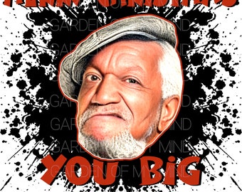 Merry Christmas You Big Dummy, Fred G Sandford, PNG