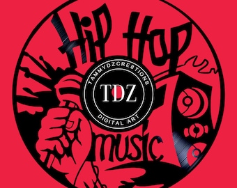 Hip Hop Music, 2 PNG files
