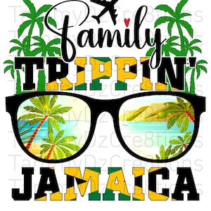 家族旅行、休暇、ジャマイカ、PNG