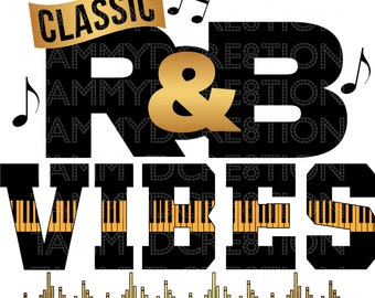 Classic R&B Vibes Updated PNG