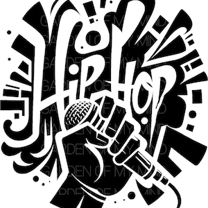 Hip-hop MC, PNG, SVG