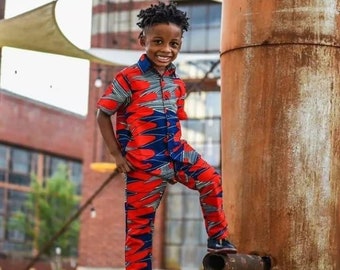 African Boy's Suit, African Clothing For Boys, African Boy's Suit, African Native Suit for Boys, African Boys Birthday Suit