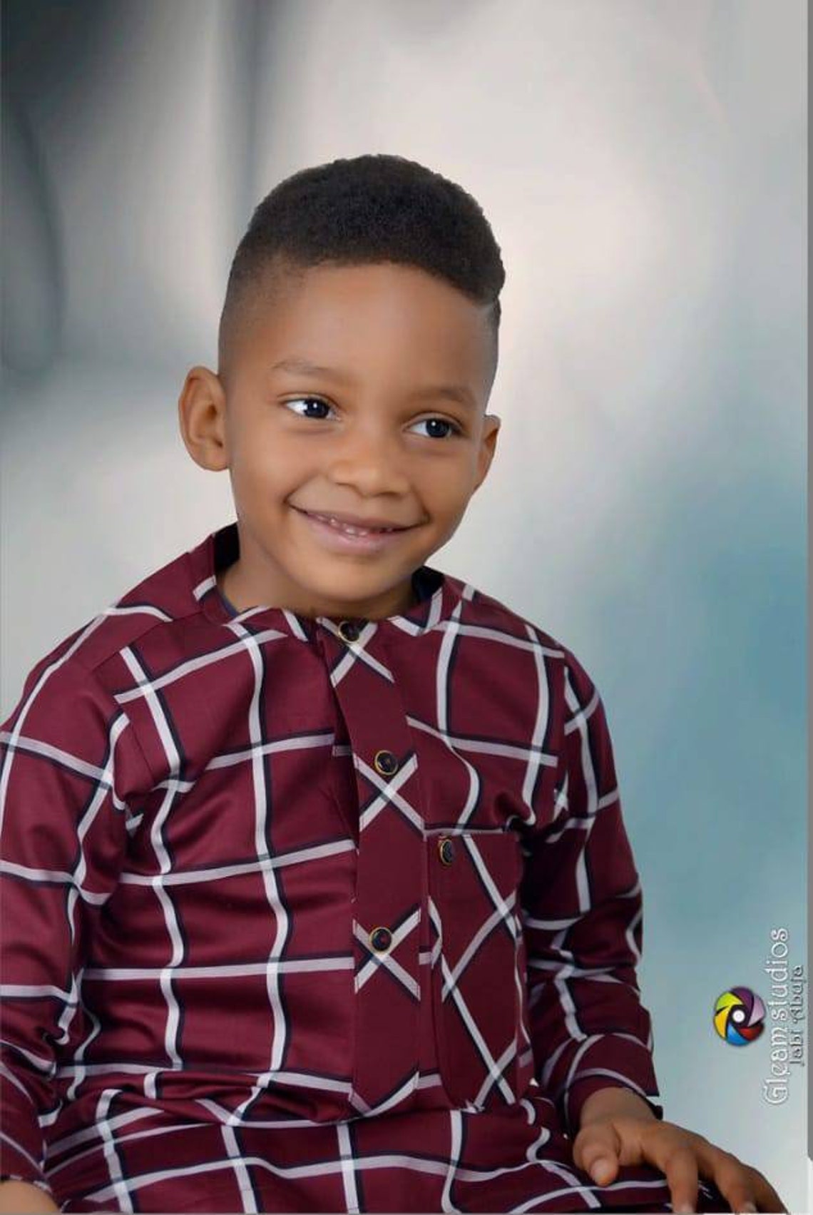 Blue African Boy's Suit African Clothing for Boys Etsy UK