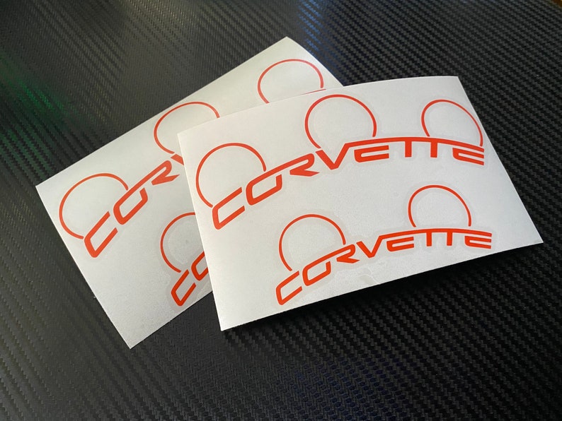 4 Corvette Caliper Decals Sticker C6 Z06 Heat Resistant Choose Your