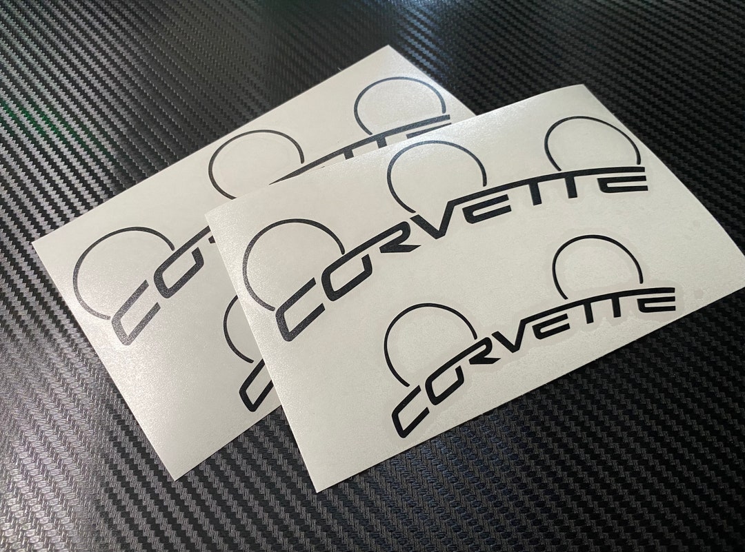 4 Corvette Caliper Decals Sticker C6 Z06 Heat Resistant Choose Your