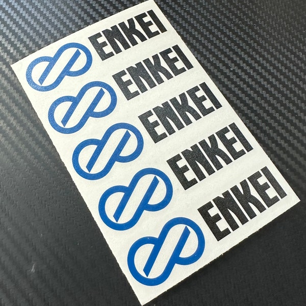 Enkei Wheels Sticker Etsy