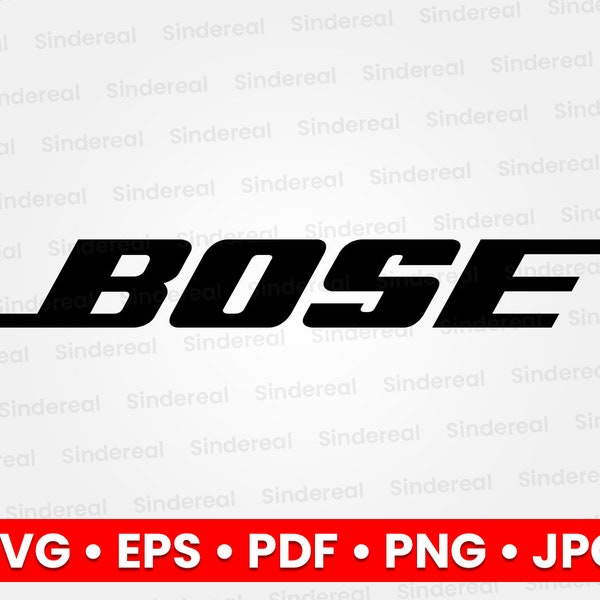 Bose SVG, Bose Logo SVG, Bose Logo, Bose, Bose Digital, Bose Cricut, Bose Clipart, Bose Cut File, Bose Logo Vector, Bose Logo Silhoutte