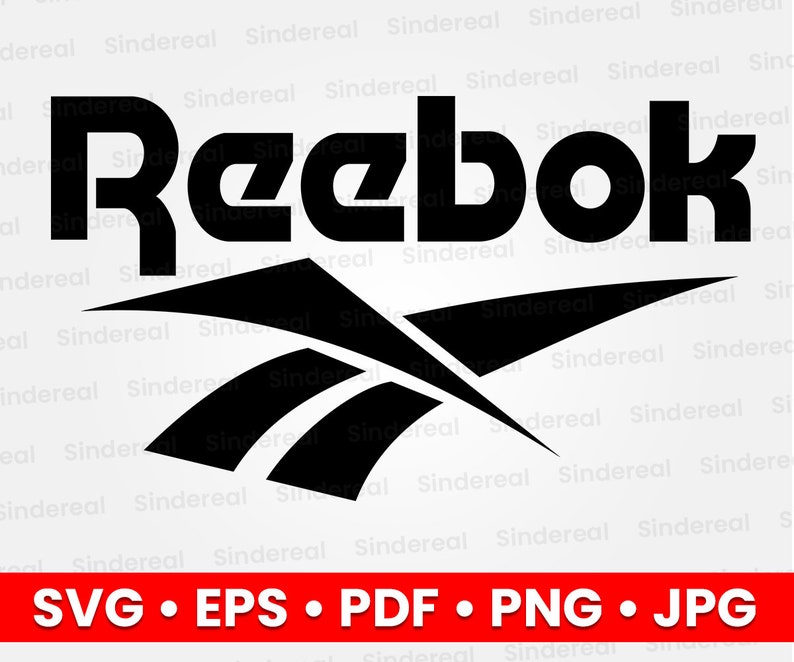 Reebok SVG, Reebok Logo SVG, Reebok Logo Silhoutte, Reebok Cut File, Reebok Cricut, Reebok Logo, Reebok Print File image 1