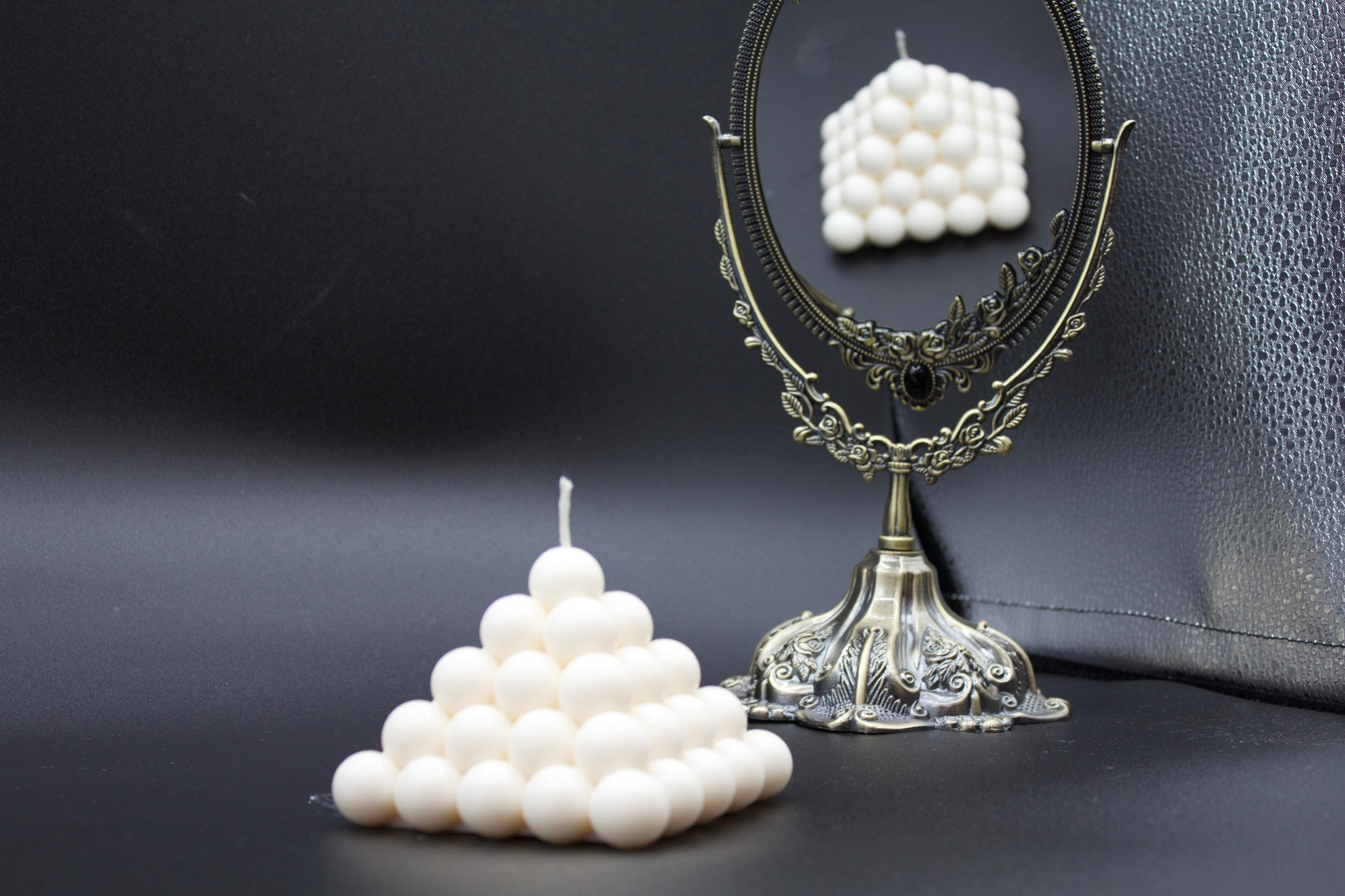 Pyramid Bubble Candle Pyramid Candle Bubble Candle Custom Etsy