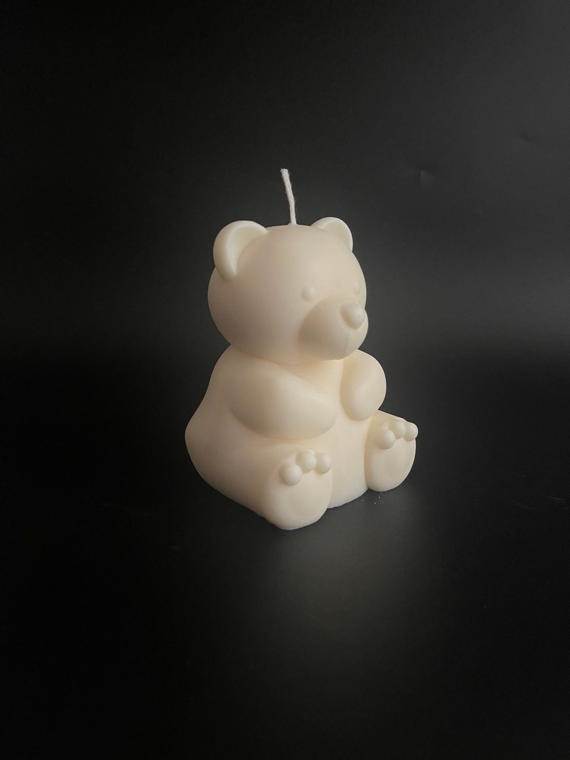 Teddy Bear Candle Bear Candle Animal Candle Cute Candle Etsy