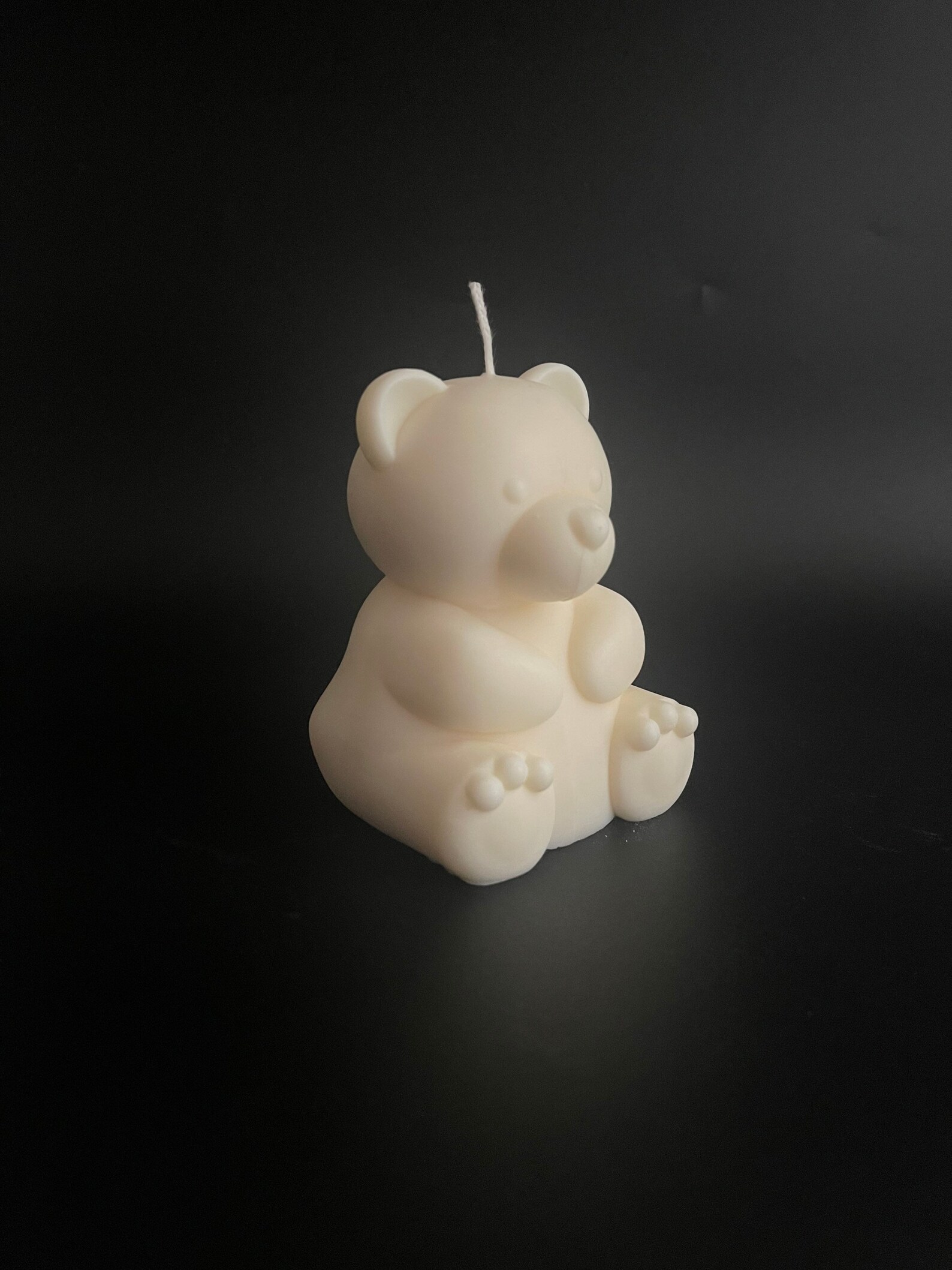 Teddy Bear Candle Bear Candle Animal Candle Cute Candle Etsy