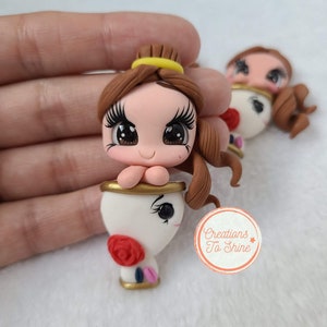 PACKAGE Of 5 BEAUTY BELLE princess clay (cup side model)