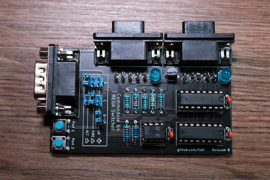 C64 Mega Switcher - Megadrive Controllers on C64 - Etsy