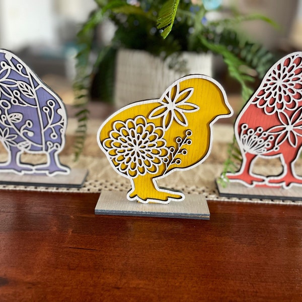 Easter Chicks Decor Etsy