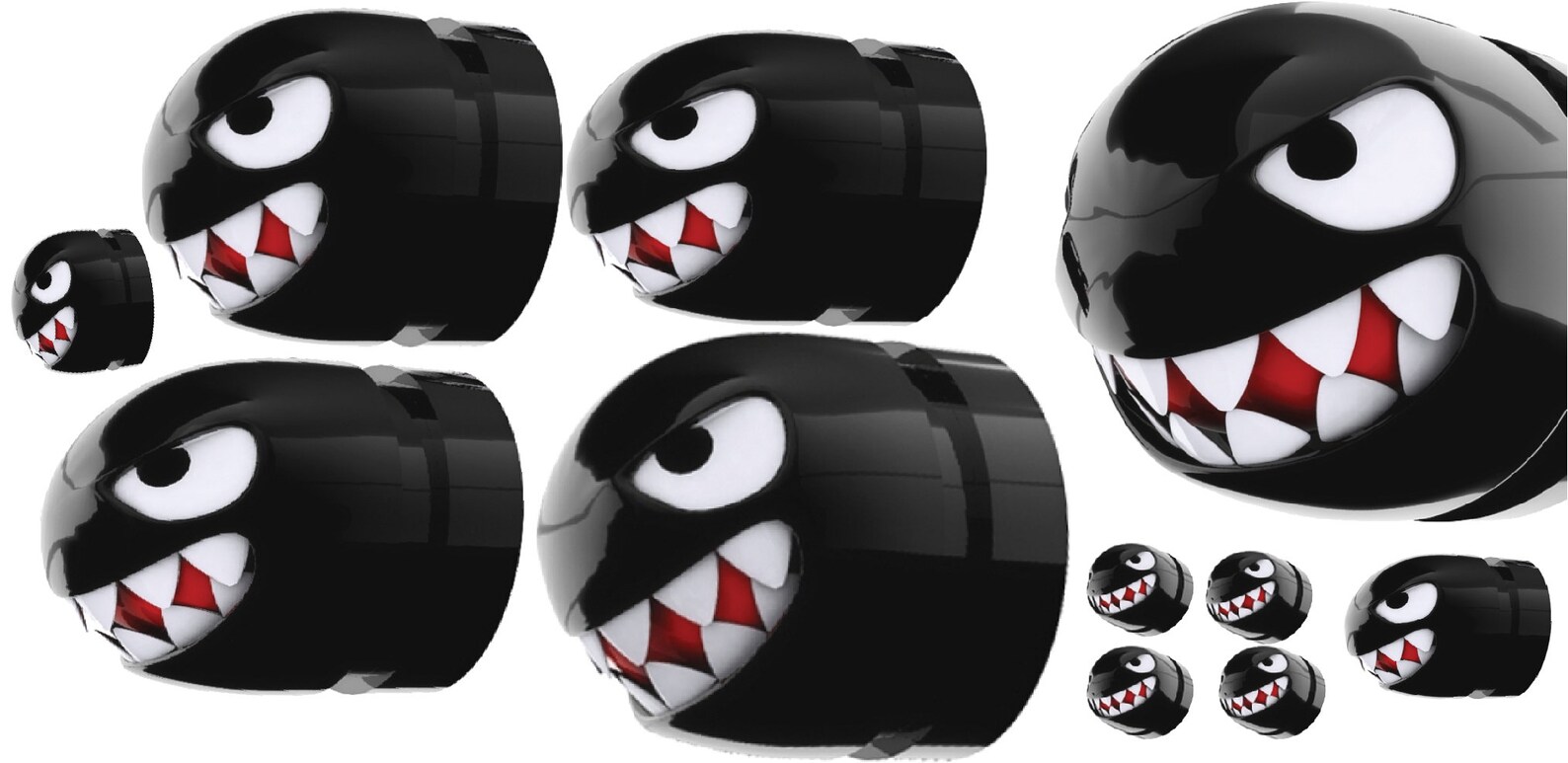 Bullet Wall Decals Super Mario Themed Bullet Wall Stickers Etsy