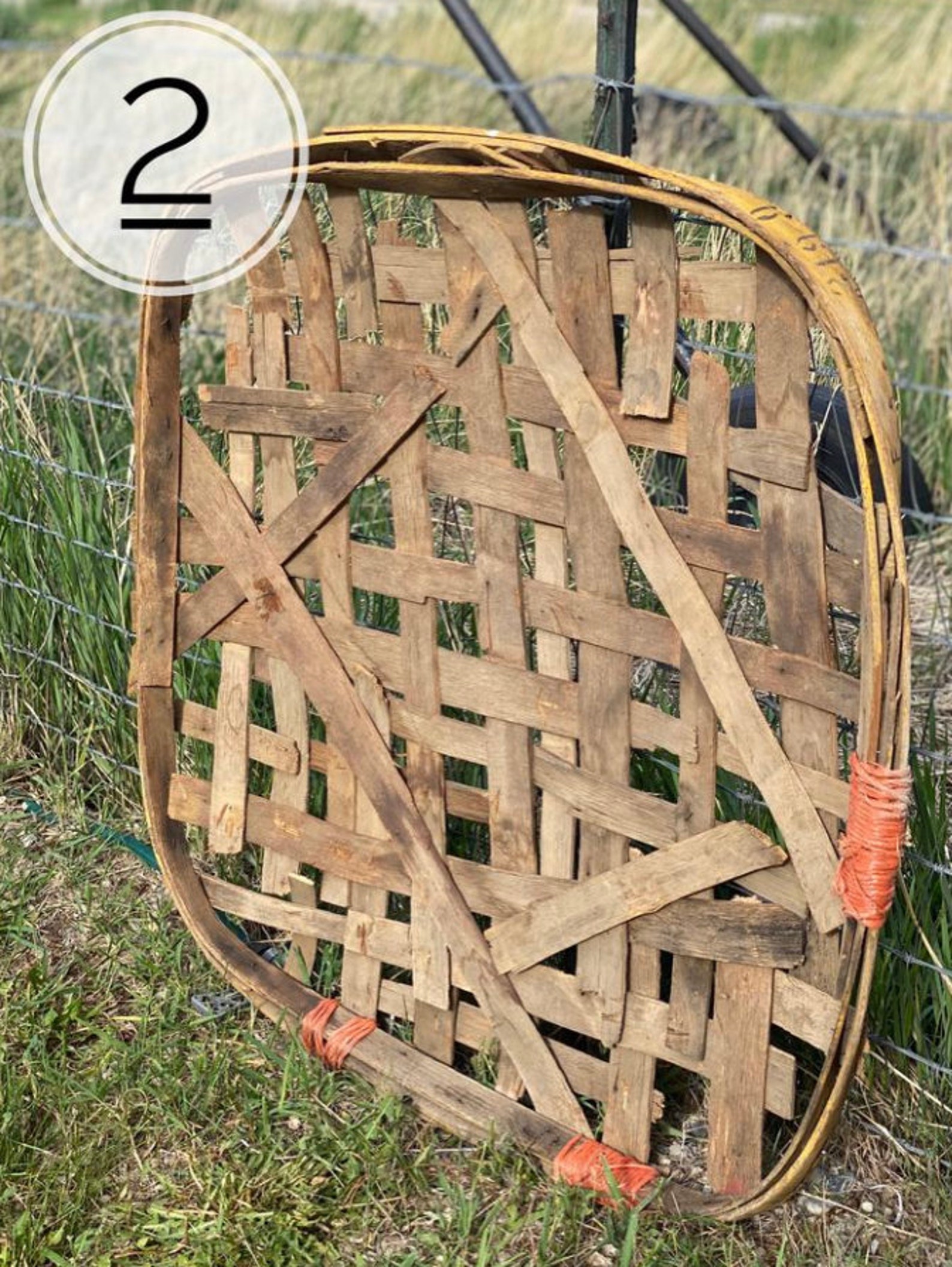 1920 vintage authentic tobacco baskets Etsy