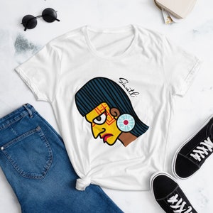 Siwatl (Woman), Nahuatl Language, Women&#39;s Fashion Fit T-Shirt - Gildan 880, Codex Style, Mexica, Aztec, Free Shipping Worldwide
