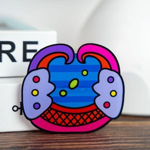 Cenote Acrylic Pin - Centipede Jaws - Maya Mesoamerican image 3