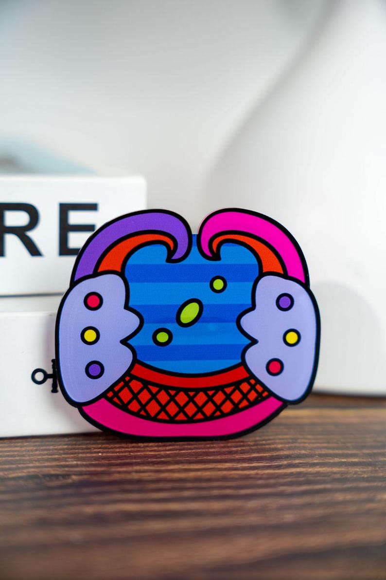 Cenote Acrylic Pin - Centipede Jaws - Maya Mesoamerican image 3