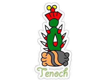 Tenoch, Kiss-Cut Sticker, Nahuatl, Mexica