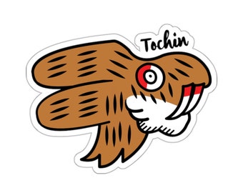 Rabbit, Nahuatl Kiss-Cut Sticker, Tochin, Mexica Day Sign, Aztec, Mesoamerica