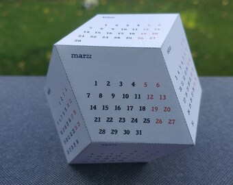 Origami Calendar | Etsy