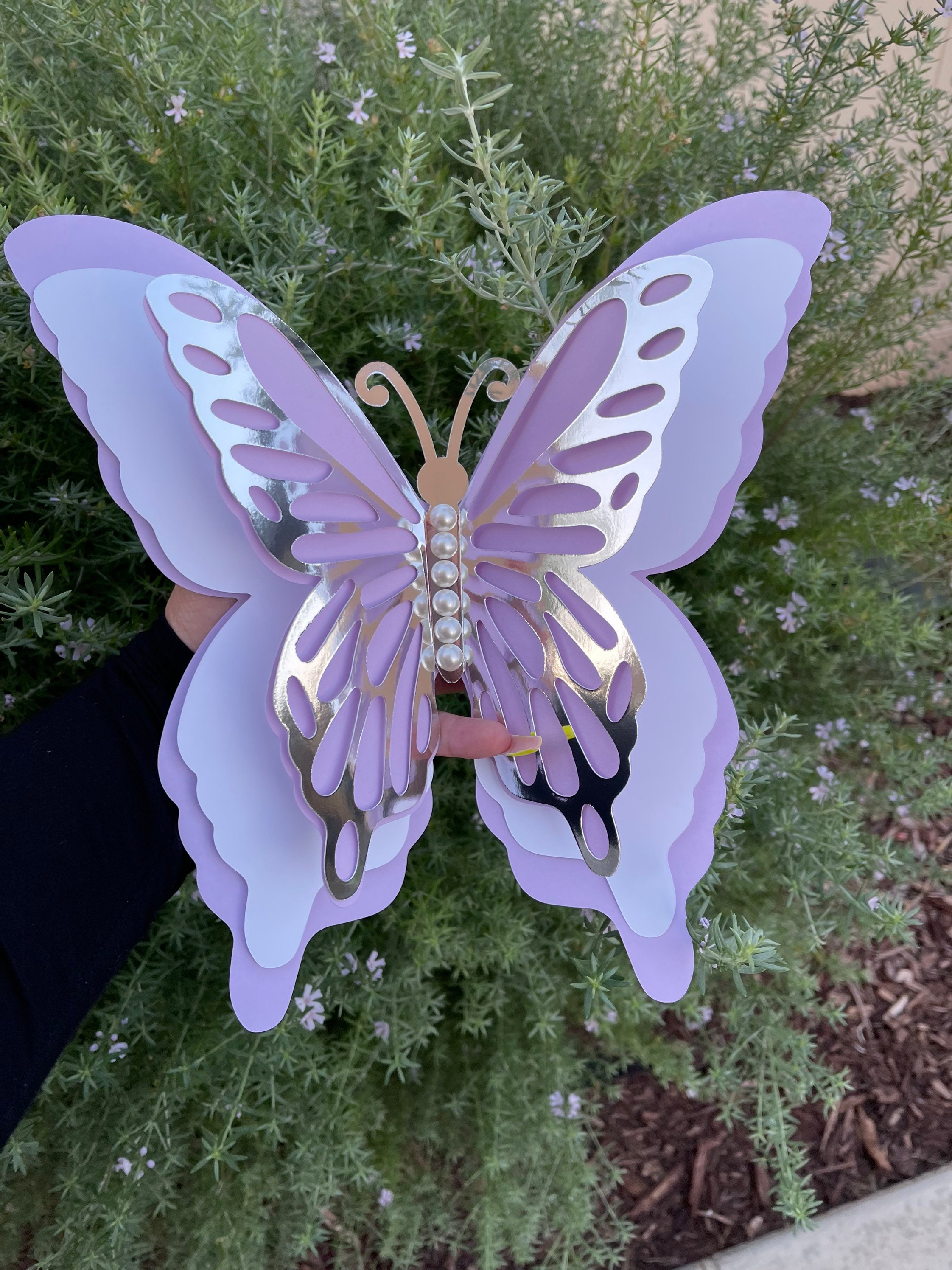 Giant Butterflies 11baby Shower Gender Reveal Mariposa Big Etsy UK