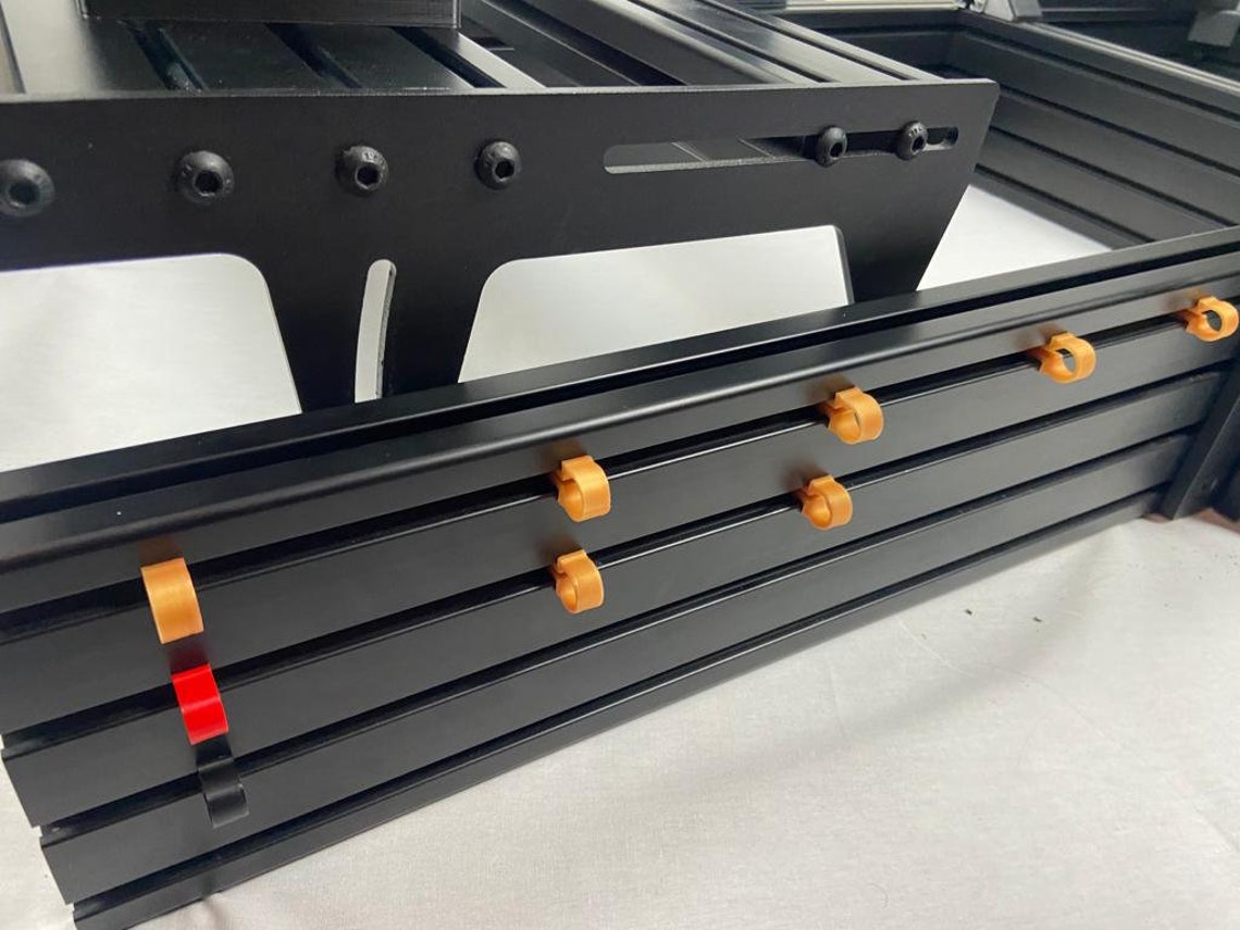 Cable clips for 8020 extrusion sims like sim lab p1x Etsy