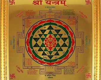 Shree Yantra is one of the most auspicious and powerful Yantra.All instruments of Diwali puja