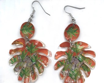 Tropical Sunset Earrings