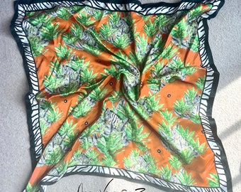 Tropical Sunset Scarf