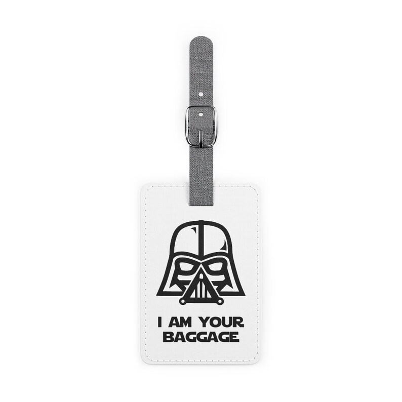 Star Wars Luggage Tag - Accessory Sale item Darth Vader Vacation Travel Virginia Beach Mall