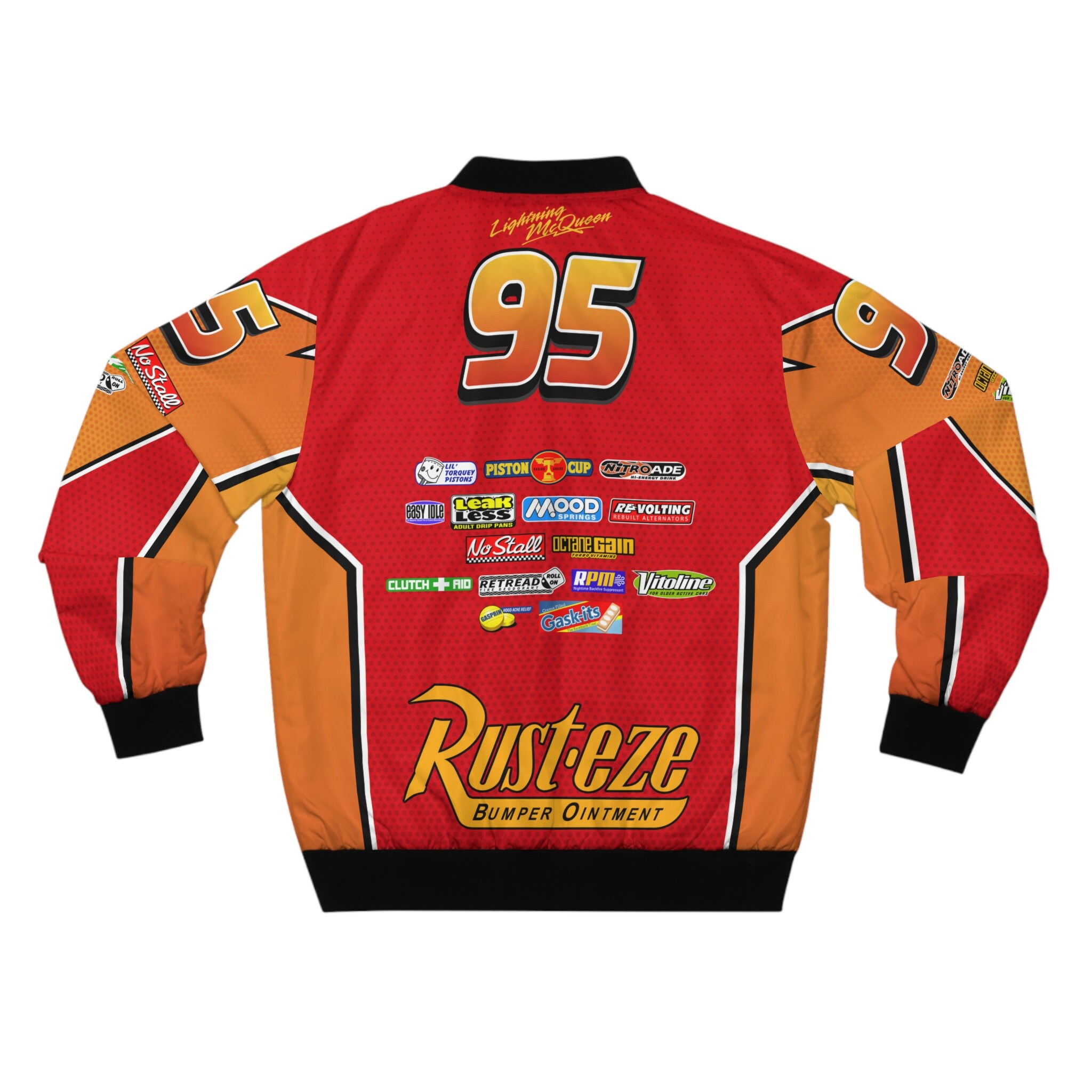 Lightning Mcqueen Bomber Jacket Cars Halloween Cosplay Etsy UK