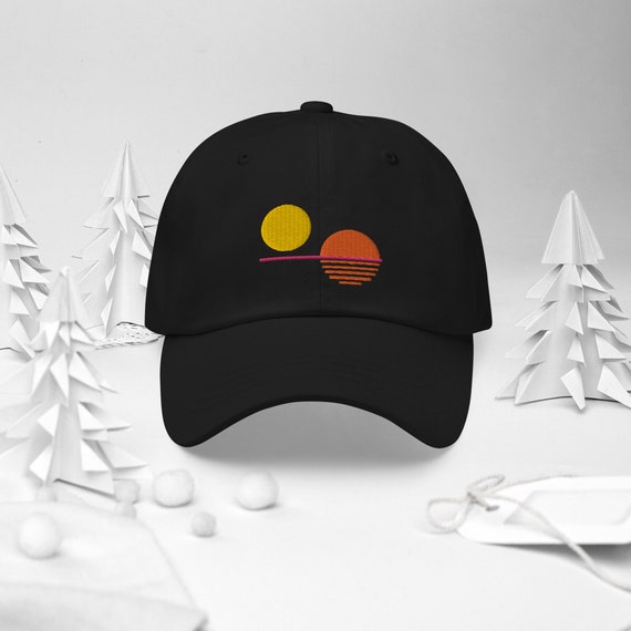 Minimalist Tatooine Sunset Baseball Cap 