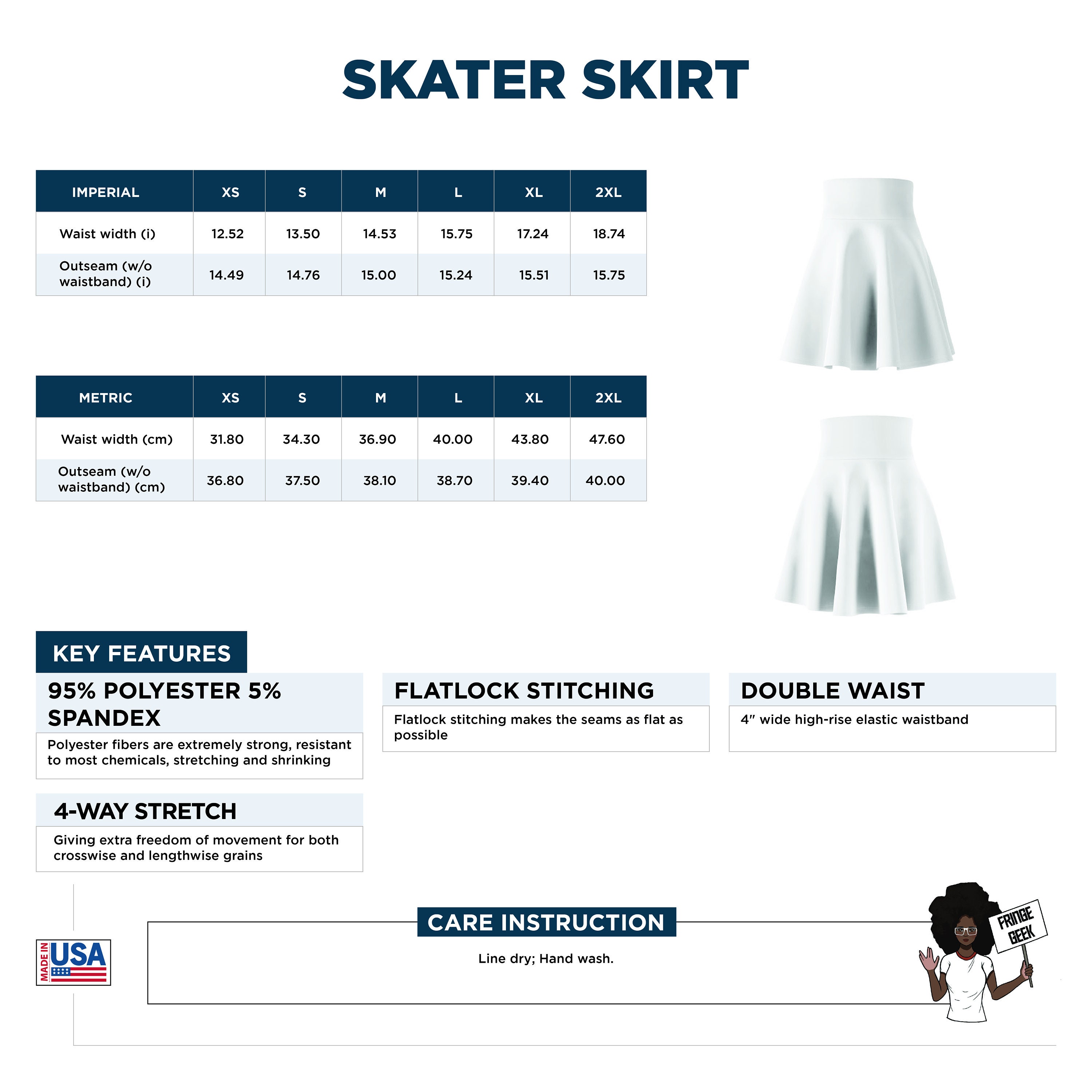 Mrs. Potts Skater Skirt