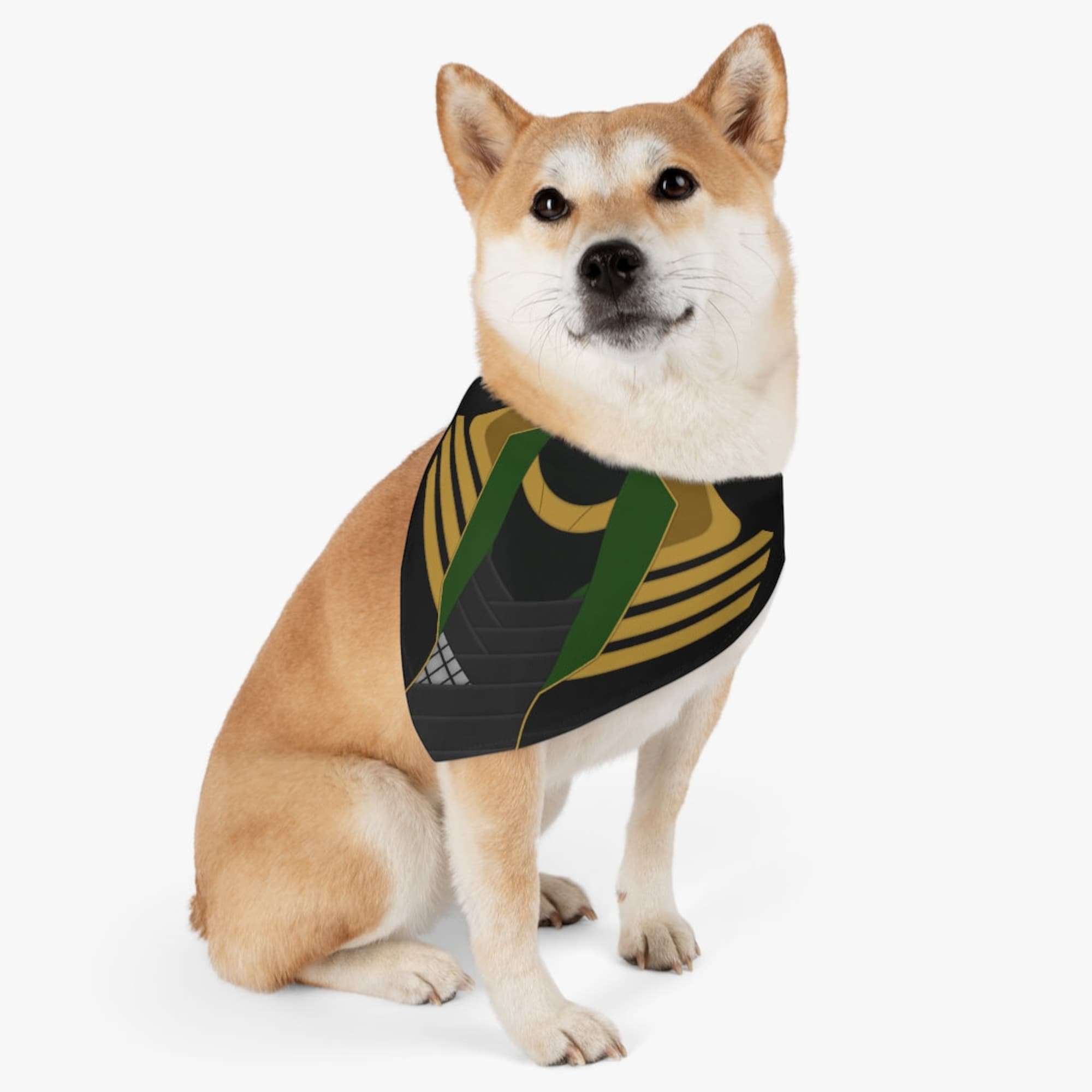 Loki God of Mischief Pet Bandana Collar