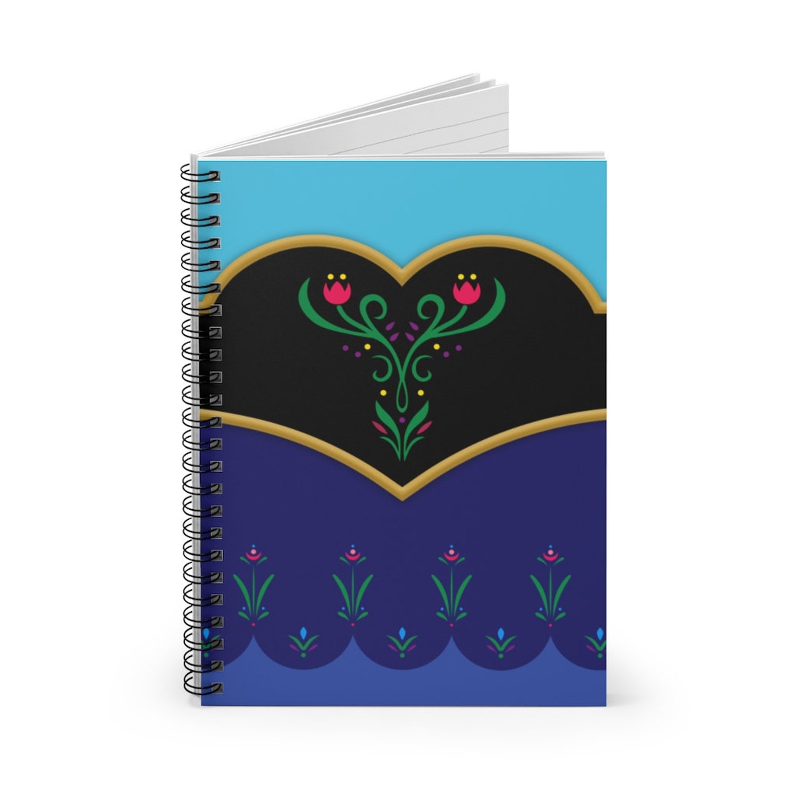 Anna Notebook Disney Princess Gift Present Frozen Birthday Etsy