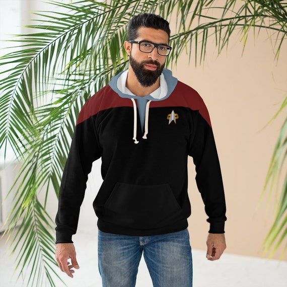 star trek voyager uniform hoodie